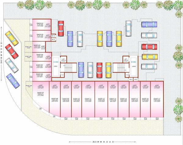 Images for Cluster Plan of Platinum Om Sai Shrushti Images for Cluster Plan of Platinum Om Sai Shrushti