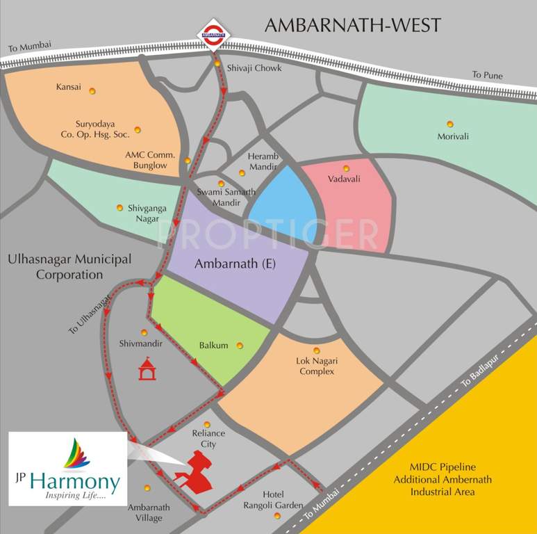  harmony Images for Location Plan of JP Harmony