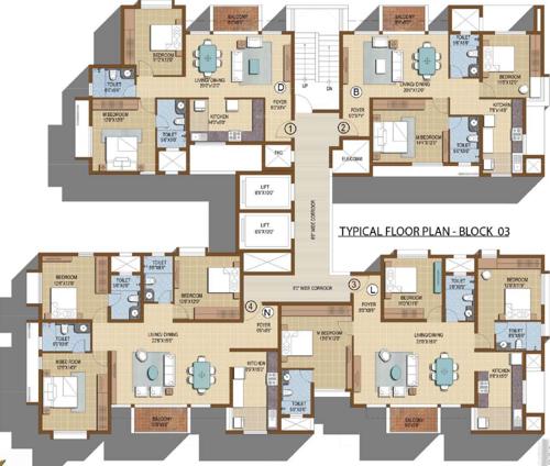 Images for Cluster Plan of Prestige IVY Terraces ivy-terraces Images for Cluster Plan of Prestige IVY Terraces