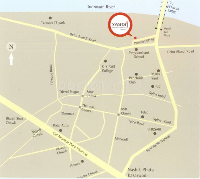  swaraj Images for Location Plan of Bhandari Swaraj