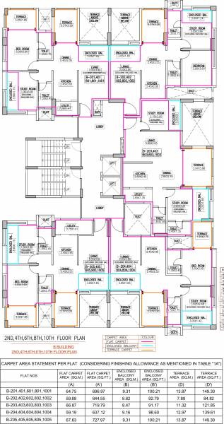 Images for Cluster Plan of Navalakha Ritz