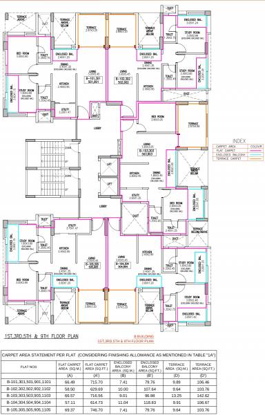 Images for Cluster Plan of Navalakha Ritz