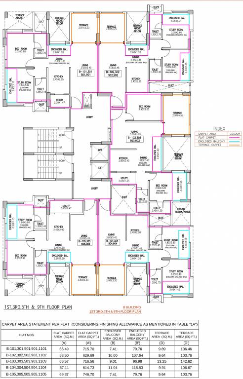 Images for Cluster Plan of Navalakha Ritz