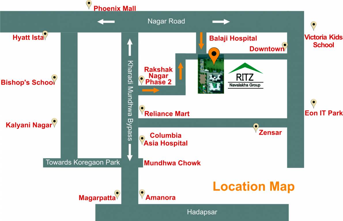 Images for Location Plan of Navalakha Ritz