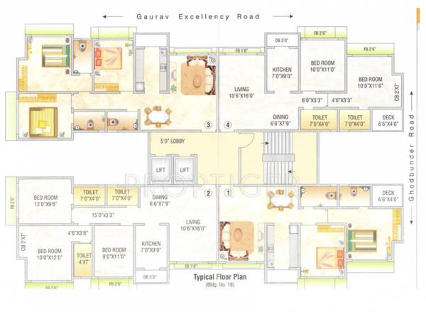 Images for Cluster Plan of Hetal Fortune Heights
