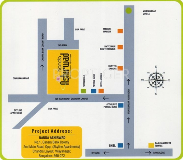 Location Plan ashirwad Location Plan