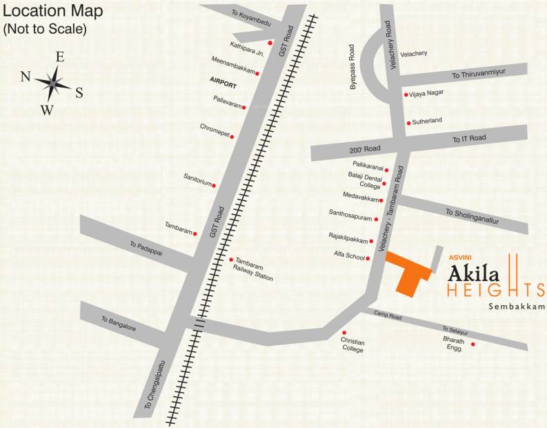  akila-heights Images for Location Plan of Asvini Akila Heights