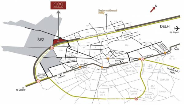 Images for Location Plan of Uppal Gurgaon 99