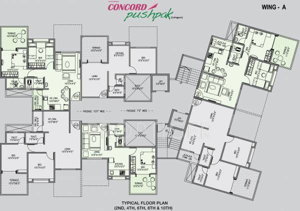 Images for Cluster Plan of Concord Pushpak