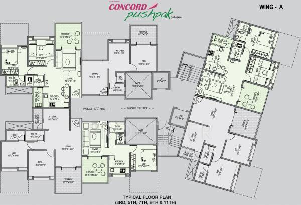 Images for Cluster Plan of Concord Pushpak
