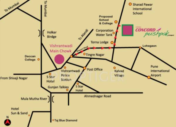 Images for Location Plan of Concord Pushpak