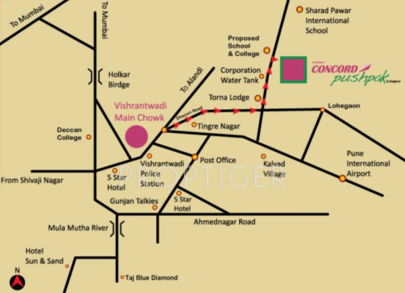 Images for Location Plan of Concord Pushpak