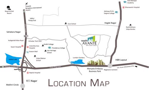 Images for Location Plan of Vasathi Avante