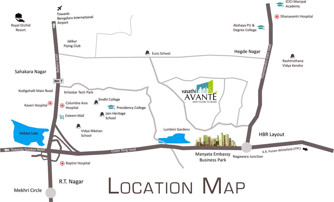 Images for Location Plan of Vasathi Avante