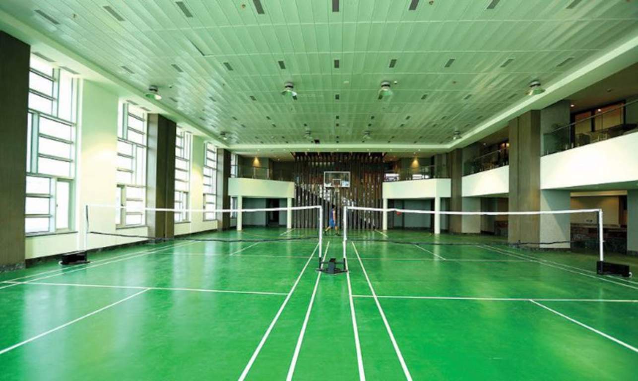  one avighna park Badminton Court
