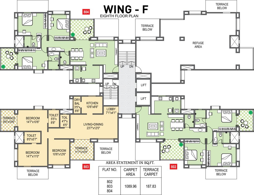 Images for Cluster Plan of Tyagi Uttam Townscapes Elite