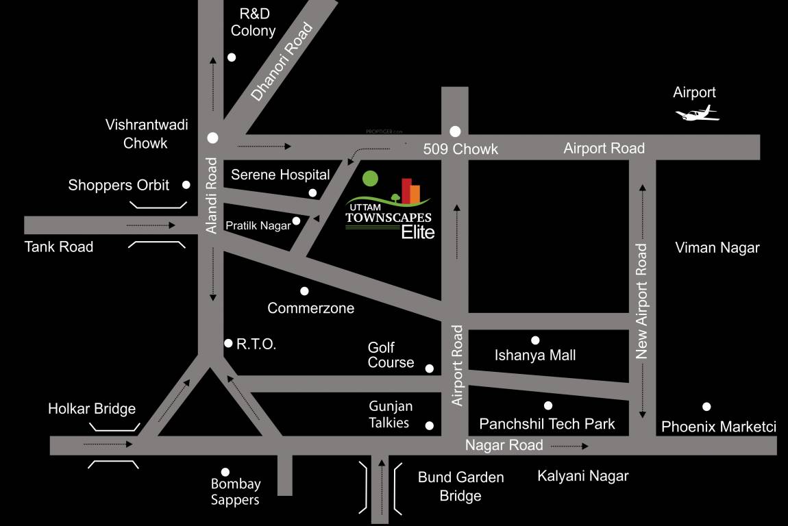 Images for Location Plan of Tyagi Uttam Townscapes Elite