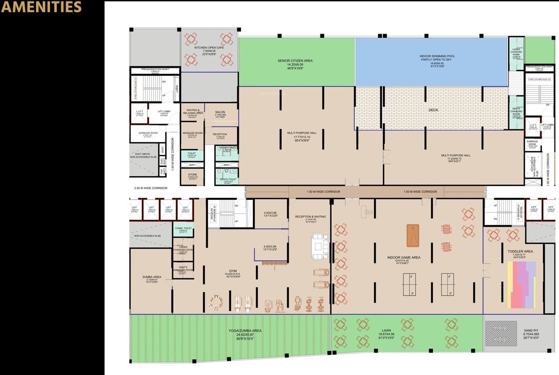 midori towers Layout Plan