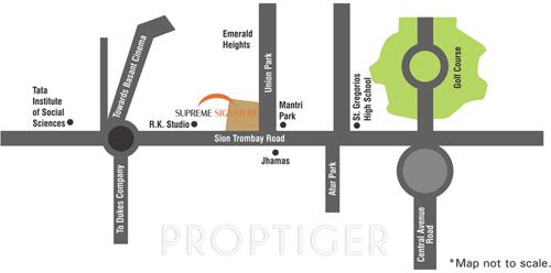 Images for Location Plan of Supreme Signature signature Images for Location Plan of Supreme Signature