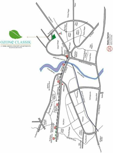 Images for Location Plan of Yash O3K Ozone Klassic