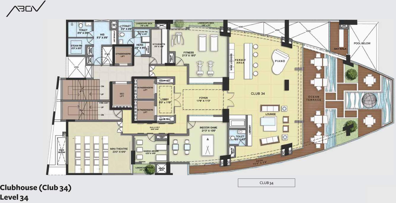  abov Images for Cluster Plan of Akshaya Abov