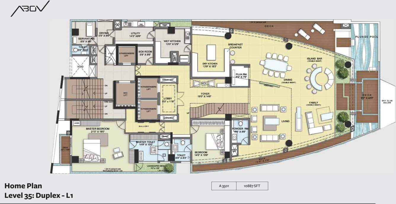  abov Images for Cluster Plan of Akshaya Abov
