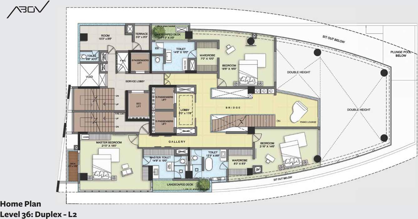  abov Images for Cluster Plan of Akshaya Abov