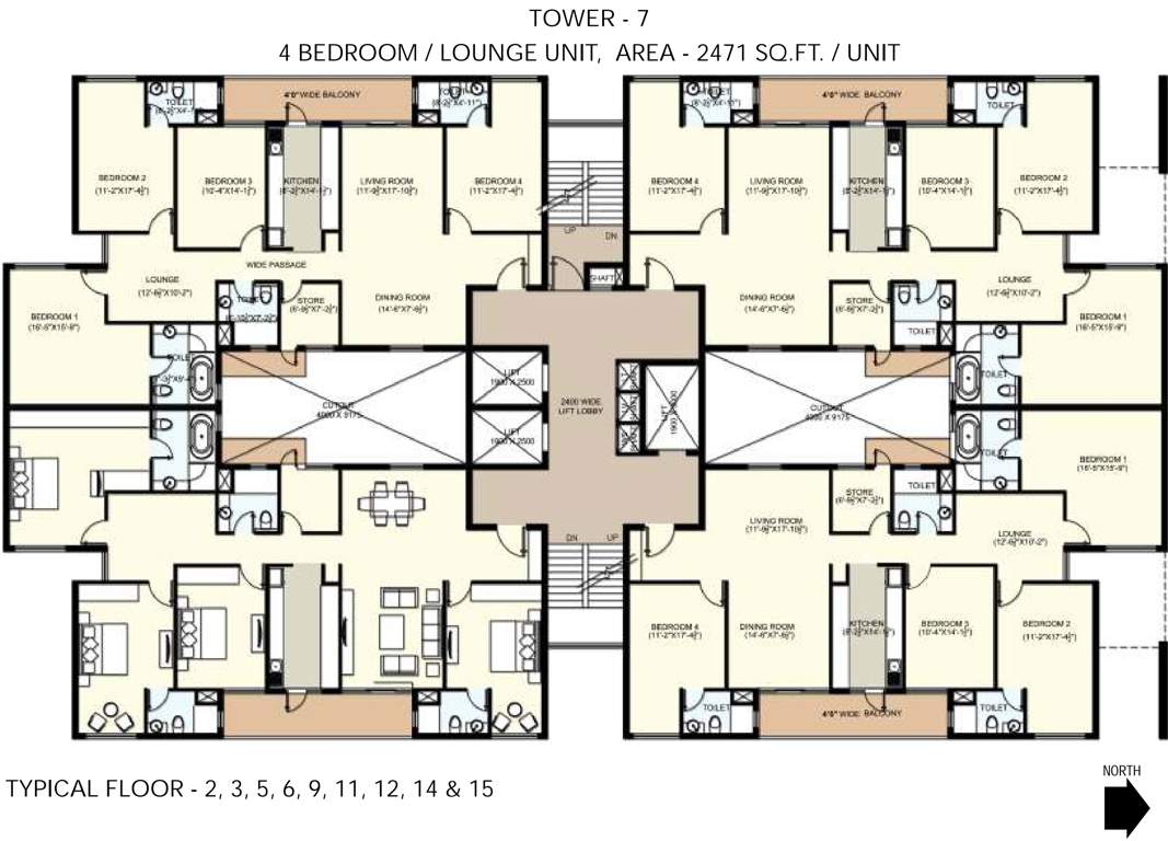  vista heights Images for Cluster Plan of TVH Vista Heights