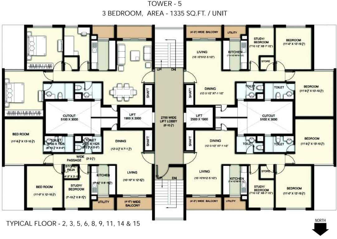  vista heights Images for Cluster Plan of TVH Vista Heights