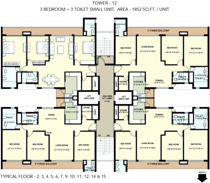  vista heights Images for Cluster Plan of TVH Vista Heights