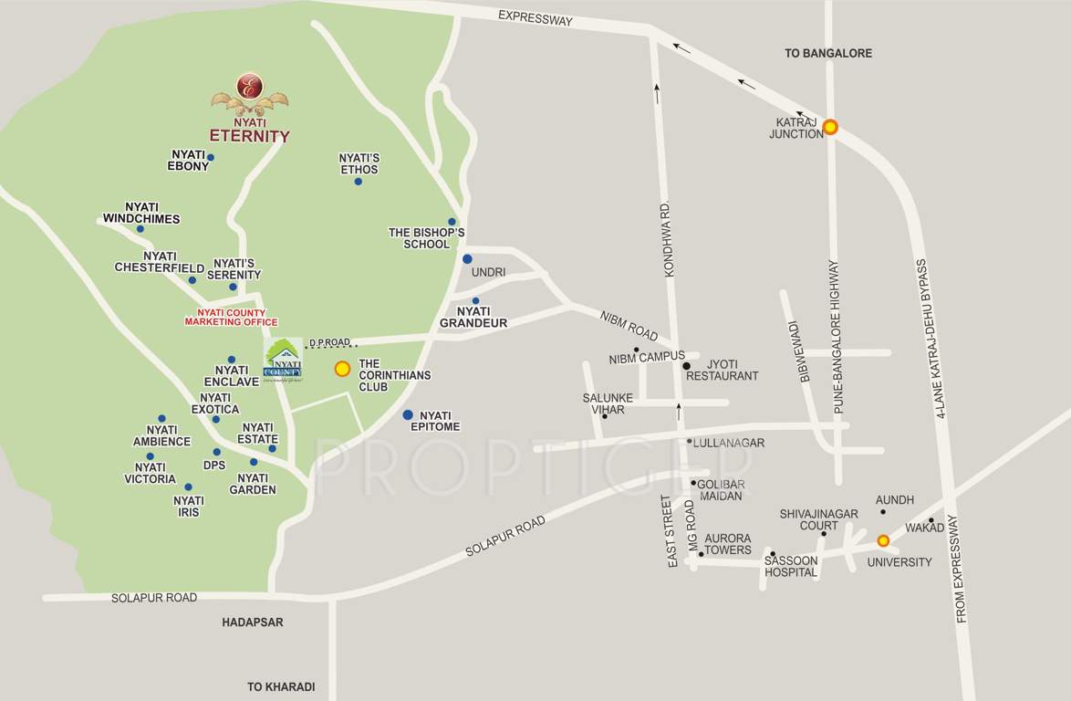 eternity Images for Location Plan of Nyati Eternity