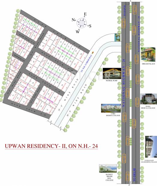 akh-group upwan-residency-2 Site Plan