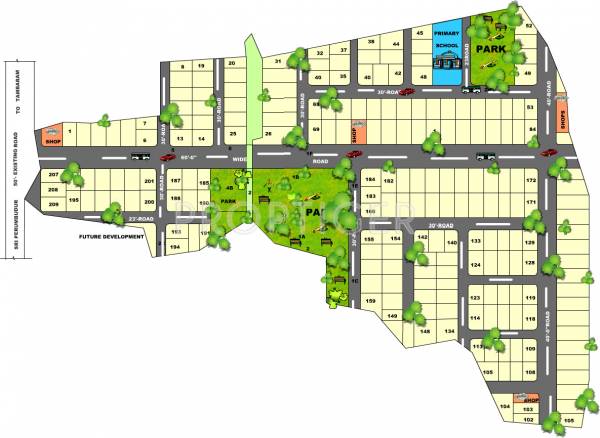 Images for Layout Plan of VGP Santhosapuram