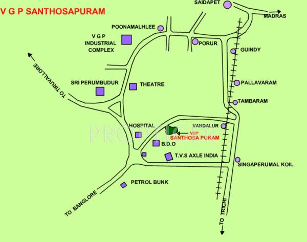Images for Location Plan of VGP Santhosapuram