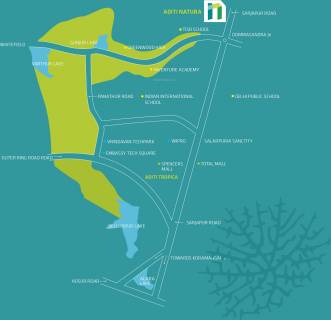 Image of Location Map of Saiven Developers Caesars Palace