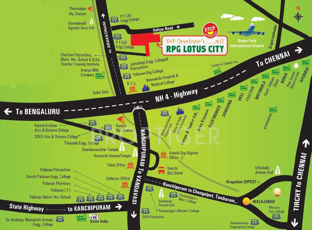 svp developers rpg lotus city Location Plan