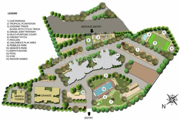 Images for Layout Plan of Lodha Casa Royale Grande