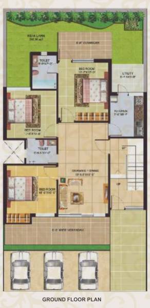 Cluster Plan for ground Floor swarnaprastha Cluster Plan for ground Floor