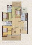  swarnaprastha Cluster Plan from 1st to 2nd Floor