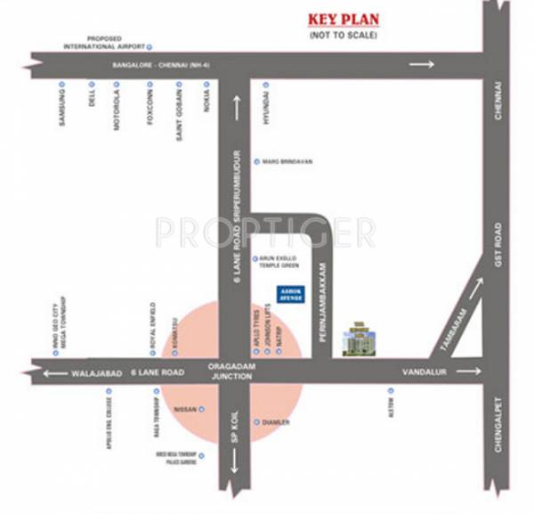gita-properties ashok-avenue Location Plan