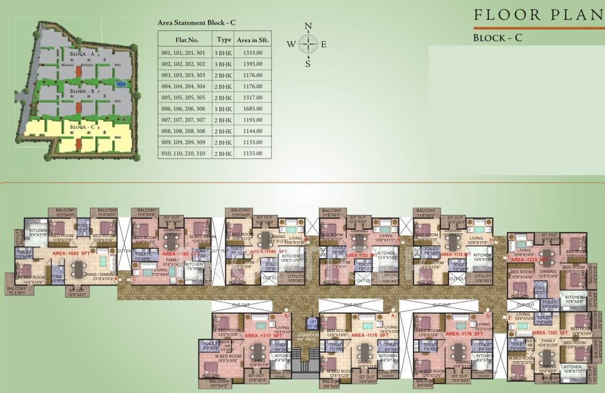 Images for Cluster Plan of Vandana Earls Court