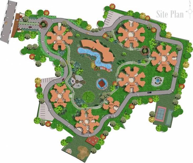  inseli-park Images for Site Plan of Jain Inseli Park