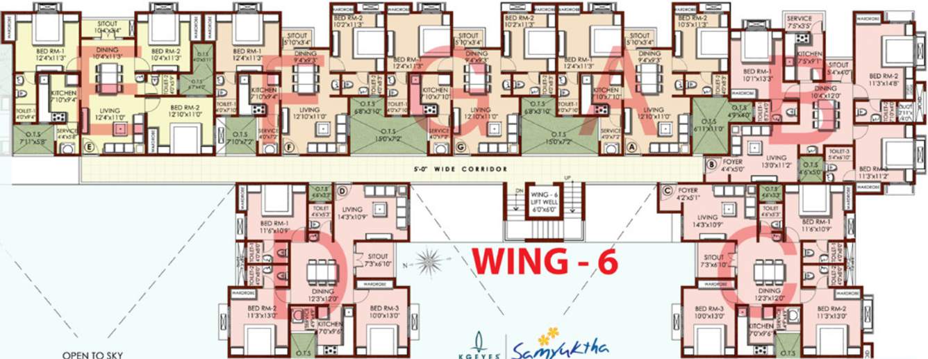  samyuktha Images for Cluster Plan of Kgeyes Samyuktha