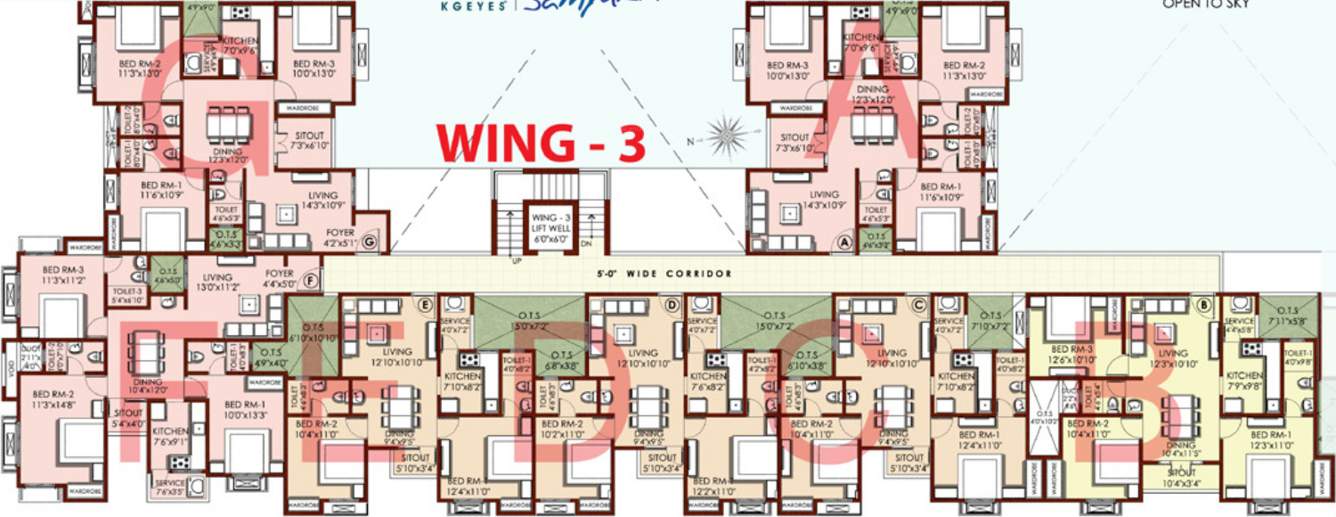  samyuktha Images for Cluster Plan of Kgeyes Samyuktha