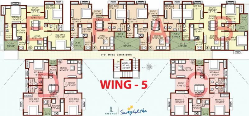  samyuktha Images for Cluster Plan of Kgeyes Samyuktha