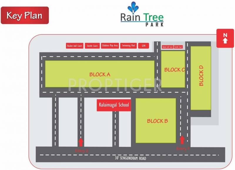 Images for Layout Plan of Shanthi Rain Tree Park