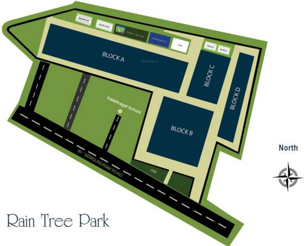 Images for Location Plan of Shanthi Rain Tree Park Images for Location Plan of Shanthi Rain Tree Park