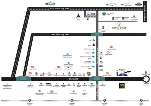  temple-waves Images for Location Plan of Amarprakash Temple Waves
