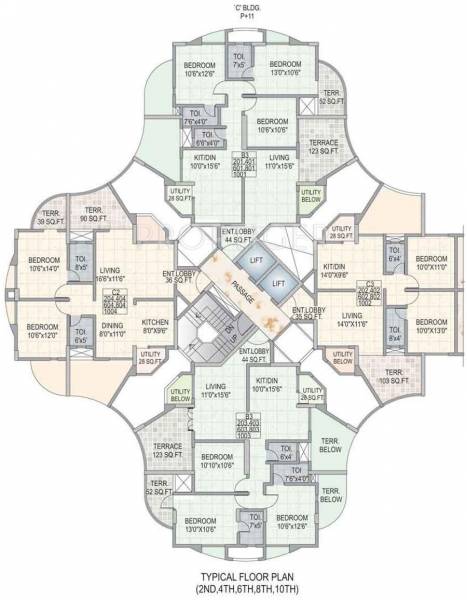 Images for Cluster Plan of Amit 9 Green Park Images for Cluster Plan of Amit 9 Green Park