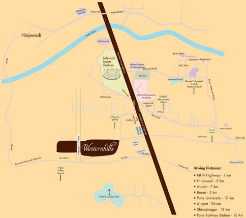 Images for Location Plan of Atul Westernhills westernhills Images for Location Plan of Atul Westernhills